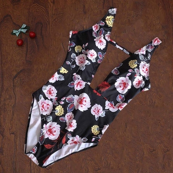 Other - NEW Deep V Plunging Swim Suit